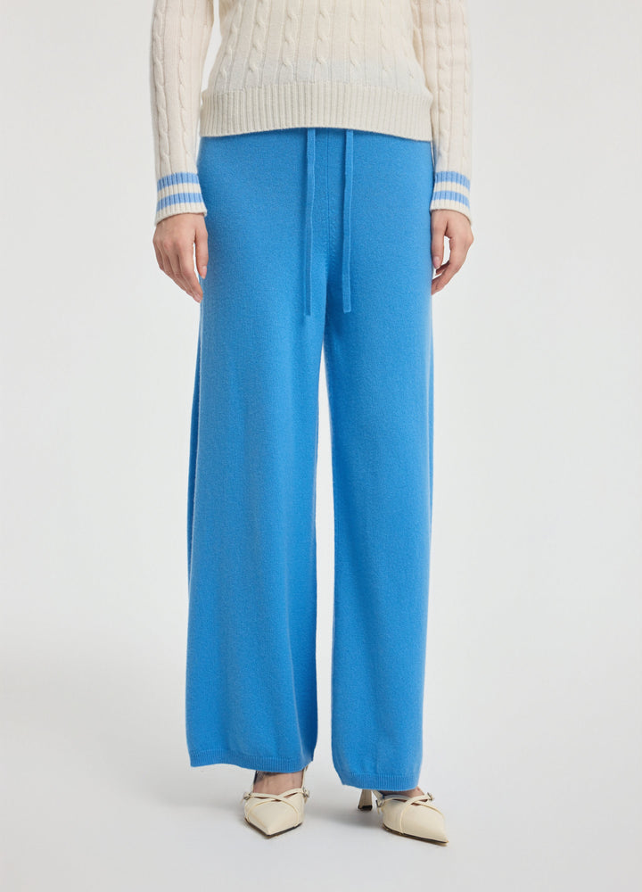 Cashmere Side-Panel Trousers