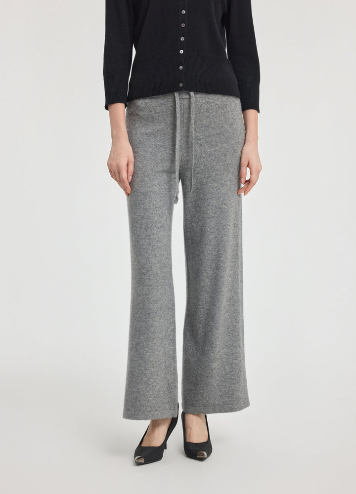 Cashmere Side-Panel Trousers