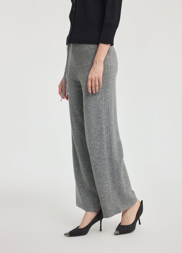 Cashmere Side-Panel Trousers
