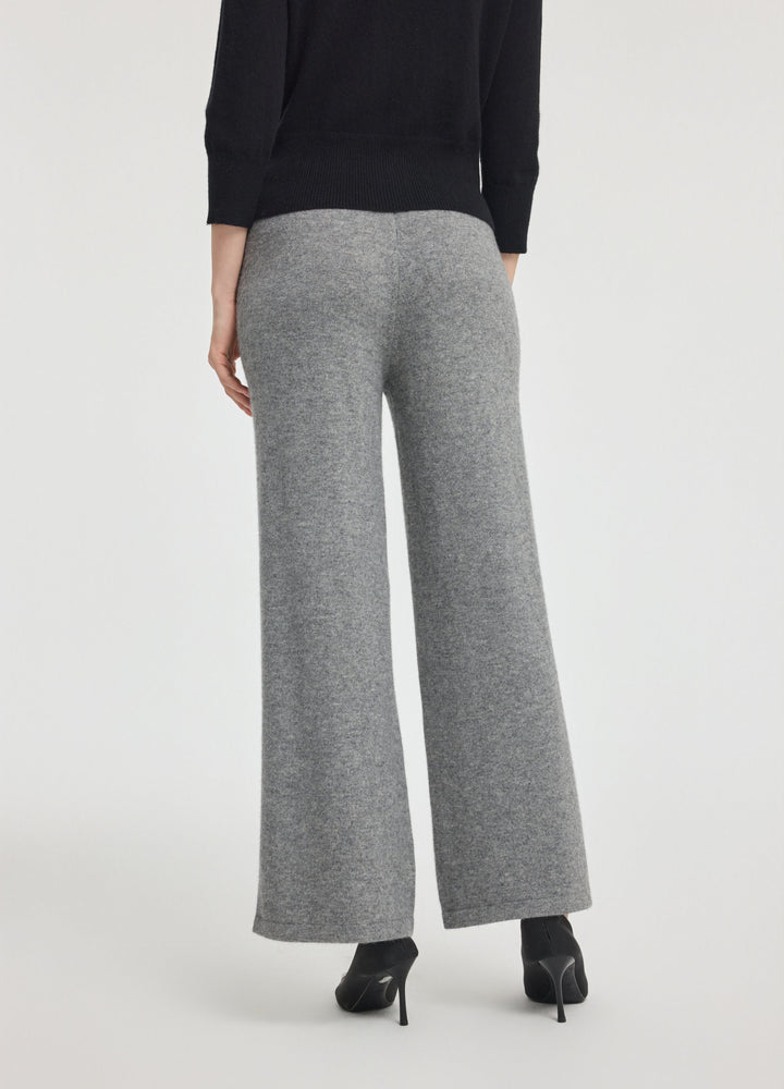 Cashmere Side-Panel Trousers