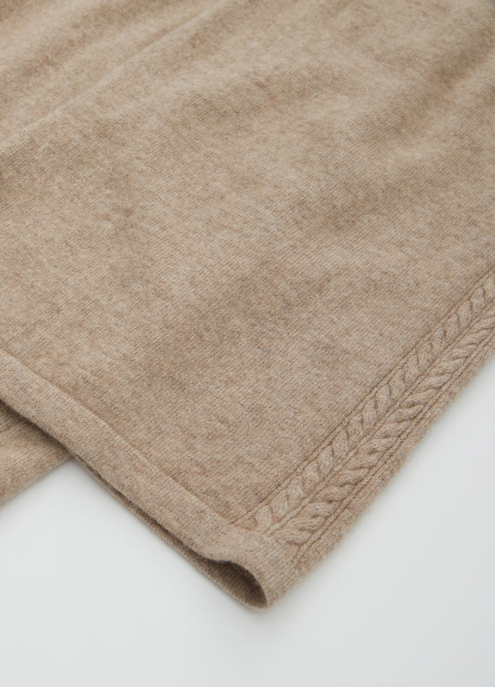 Cashmere Side-Panel Trousers