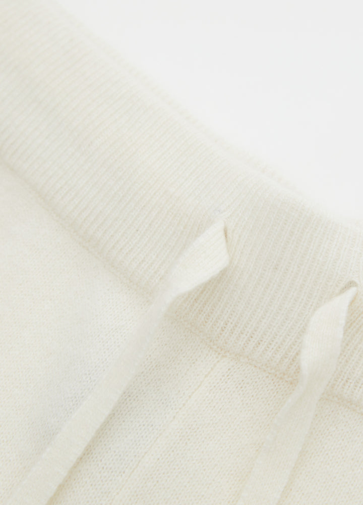 Cashmere Side-Panel Trousers