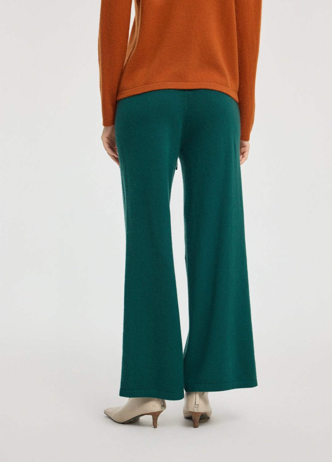 Cashmere Side-Panel Trousers