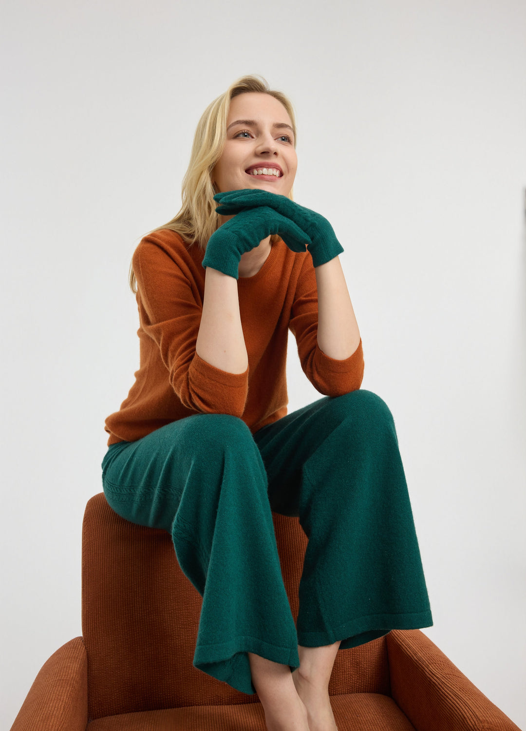 Cashmere Side-Panel Trousers