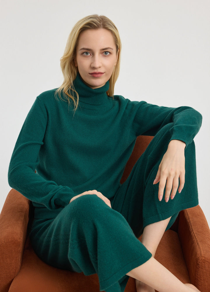 Cashmere Side-Panel Trousers
