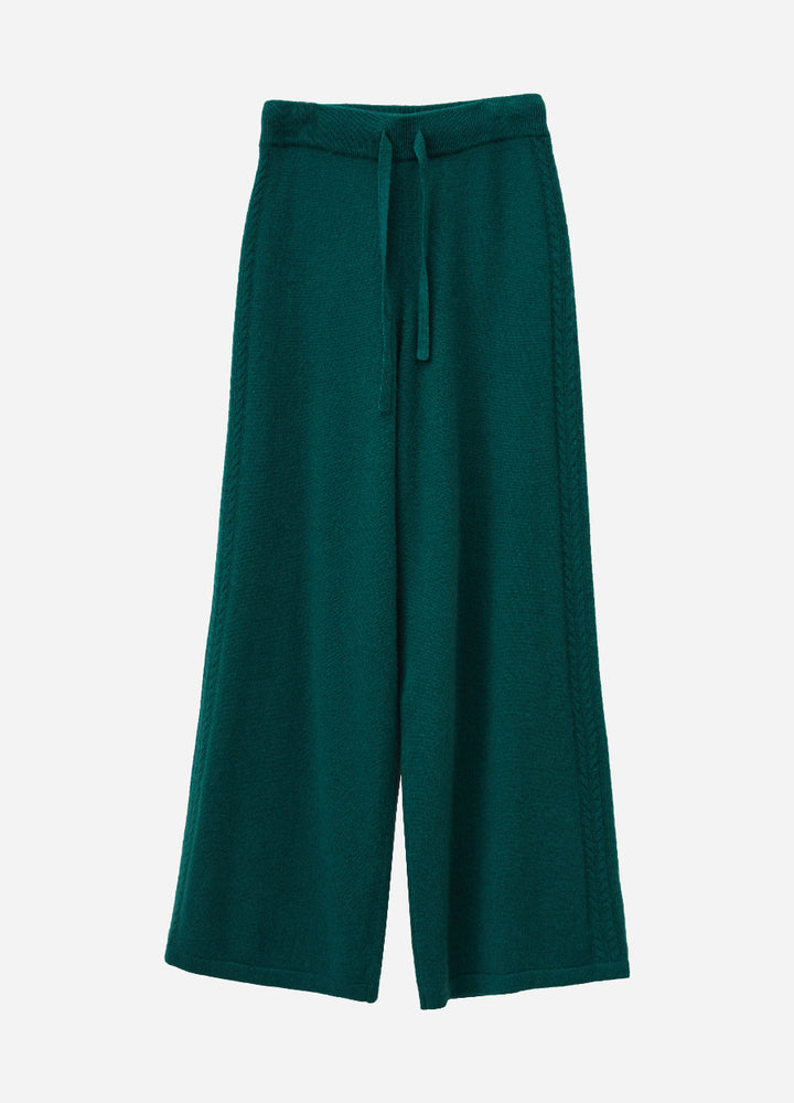 Cashmere Side-Panel Trousers