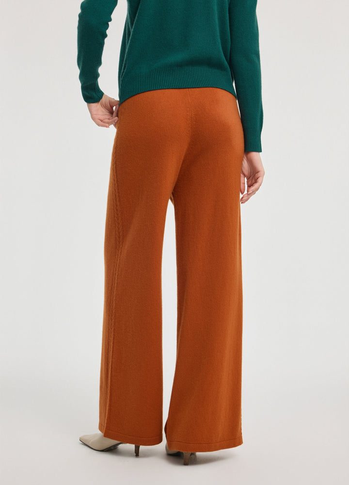 Cashmere Side-Panel Trousers