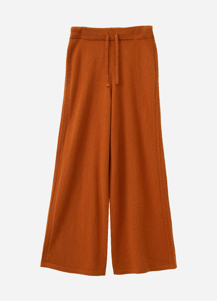Cashmere Side-Panel Trousers