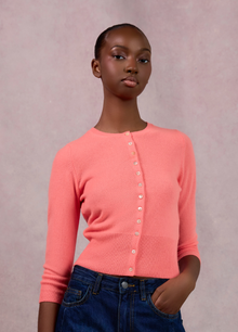 Cashmere Cropped Cardigan