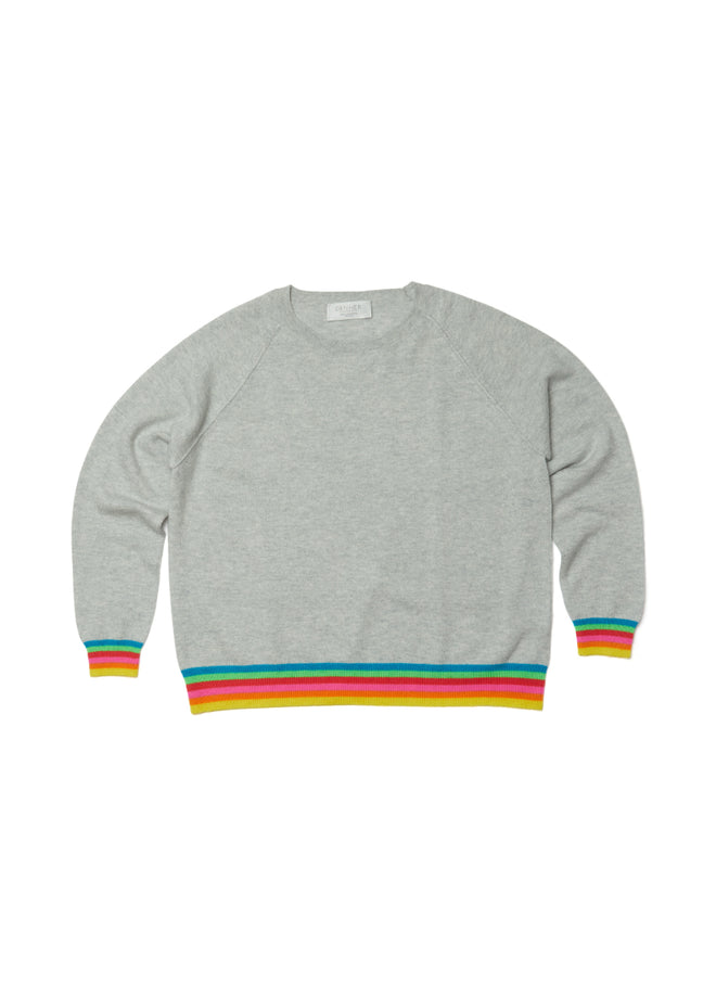 Cashmere Tipped Crew