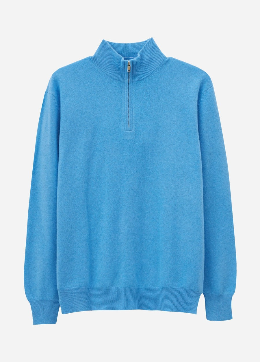 Cashmere Men's Half Zip
