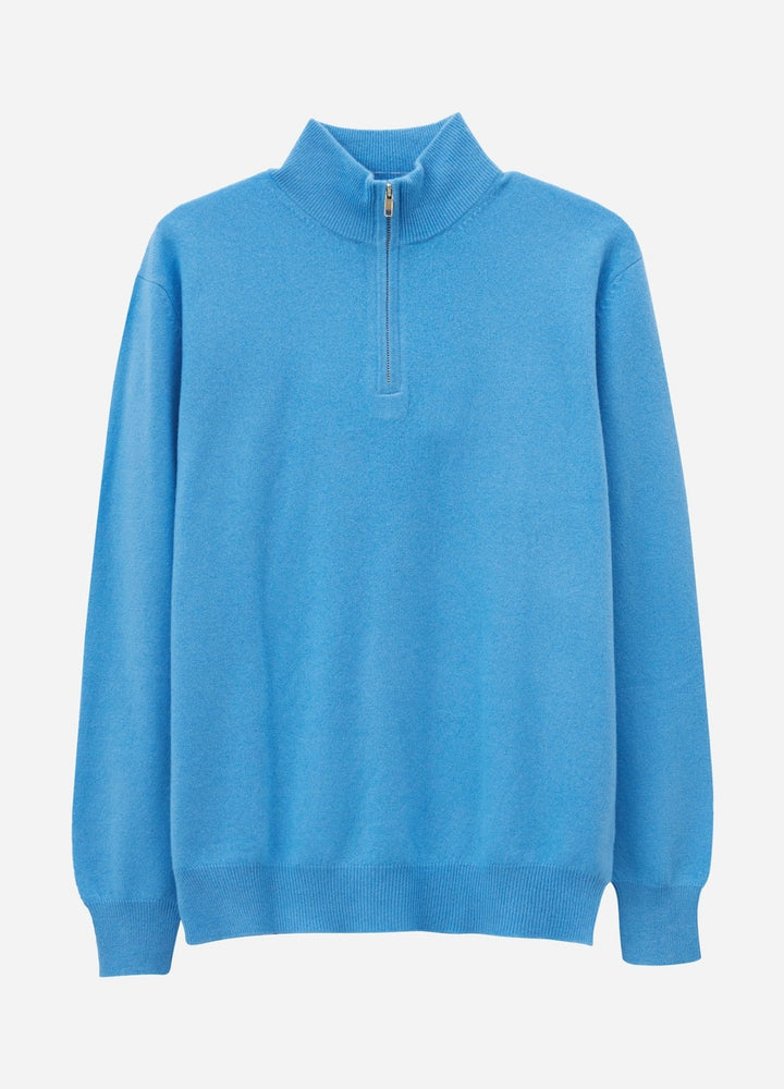 Cashmere Men's Half Zip