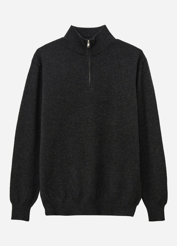 Cashmere Men's Half Zip