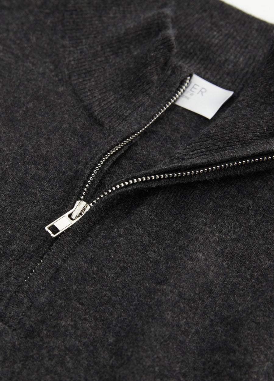 Cashmere Men's Half Zip