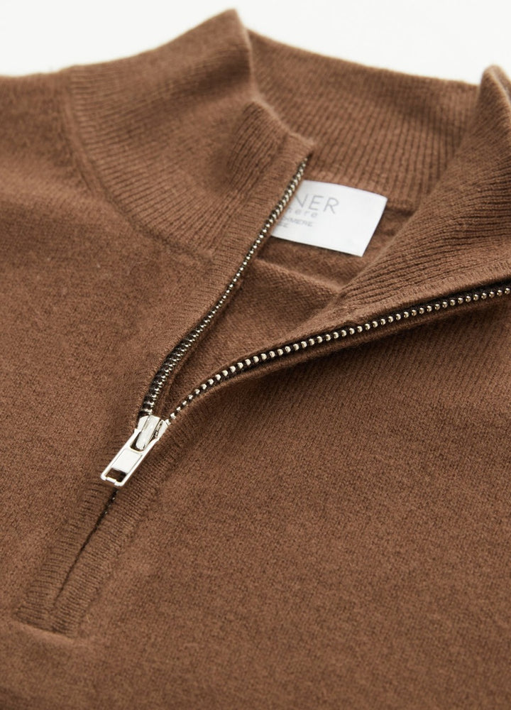 Cashmere Men's Half Zip