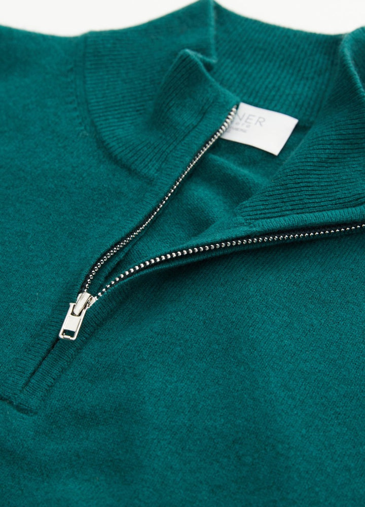 Cashmere Men's Half Zip