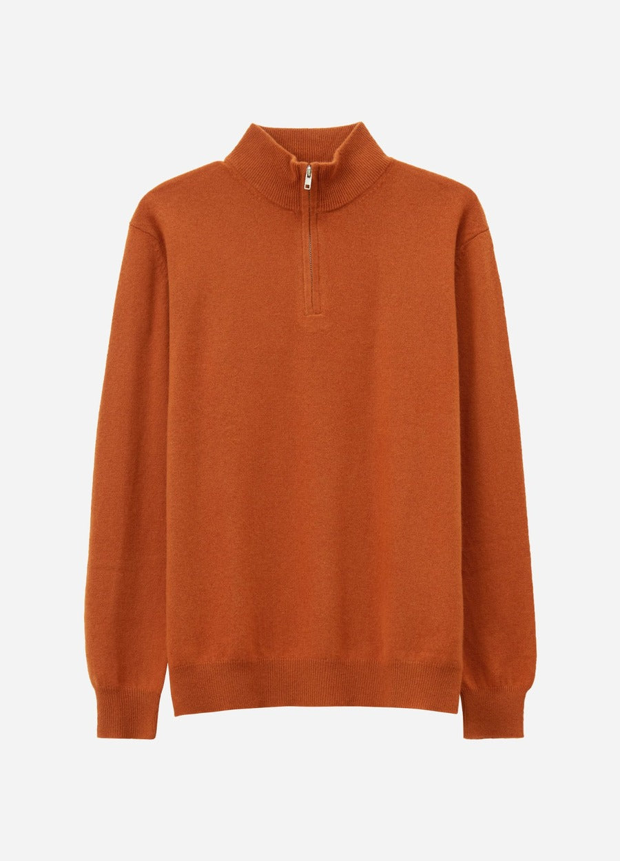 Cashmere Men's Half Zip