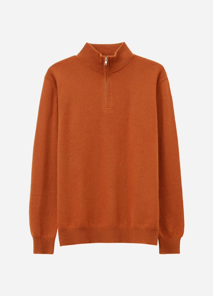 Cashmere Men's Half Zip
