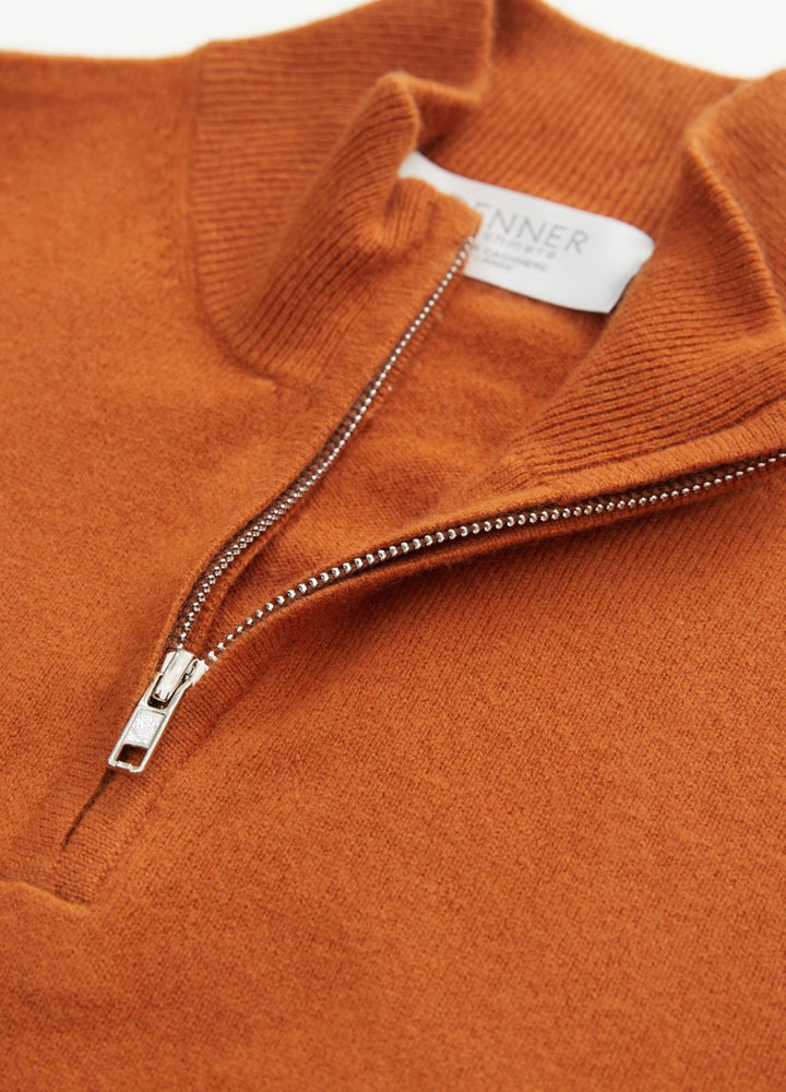 Cashmere Men's Half Zip