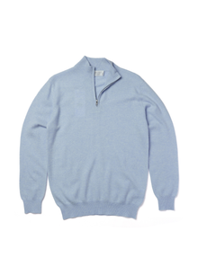Cashmere Men's Half Zip