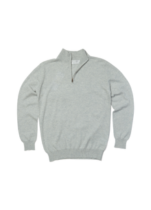 Cashmere Men's Half Zip