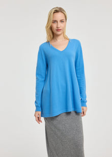 Cashmere V-Neck Tunic