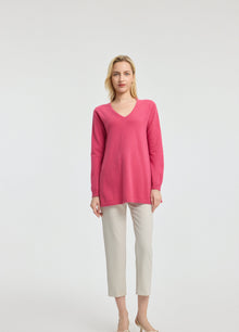 Cashmere V-Neck Tunic