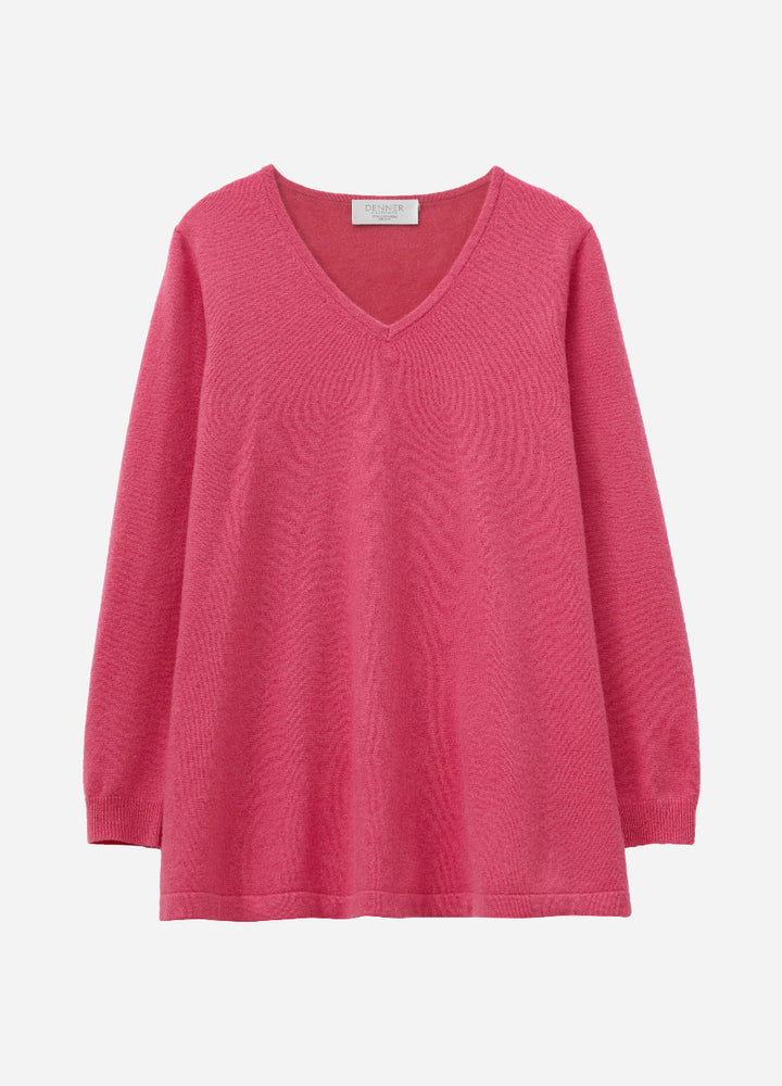 Cashmere V-Neck Tunic