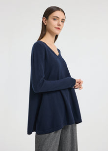 Cashmere V-Neck Tunic