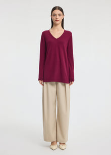 Cashmere V-Neck Tunic