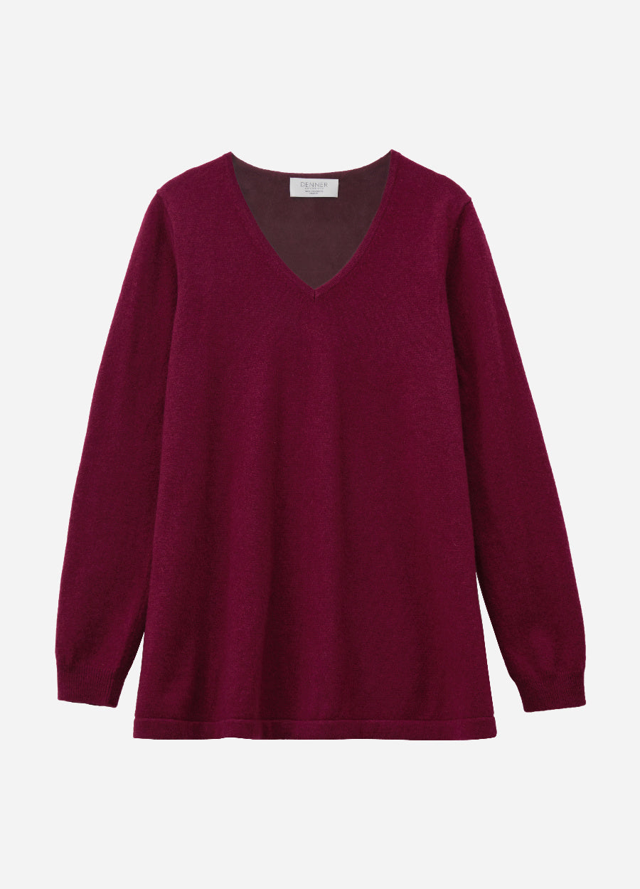 Cashmere V-Neck Tunic