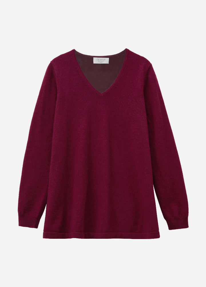 Cashmere V-Neck Tunic