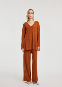 Cashmere V-Neck Tunic