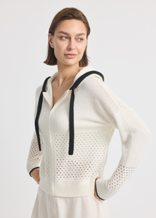 Cashmere Wimbledon Zip Hoodie