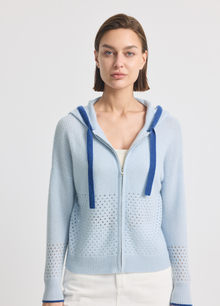 Cashmere Wimbledon Zip Hoodie