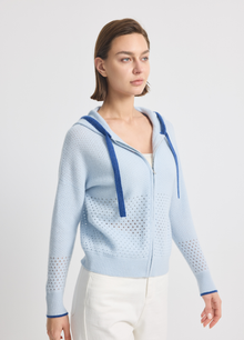 Cashmere Wimbledon Zip Hoodie