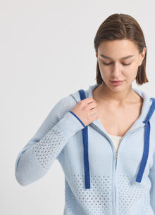 Cashmere Wimbledon Zip Hoodie