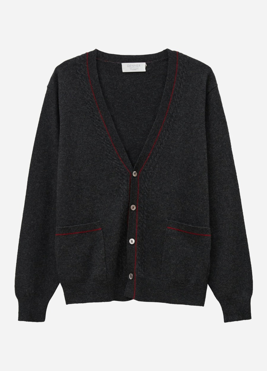 Cashmere Men's Warwick V-Neck Cardigan