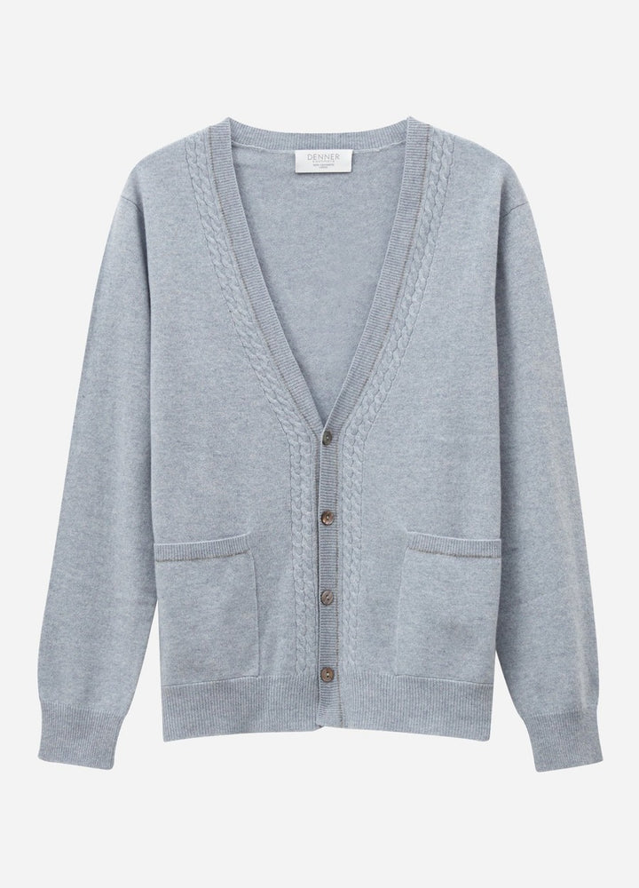 Cashmere Men's Warwick V-Neck Cardigan