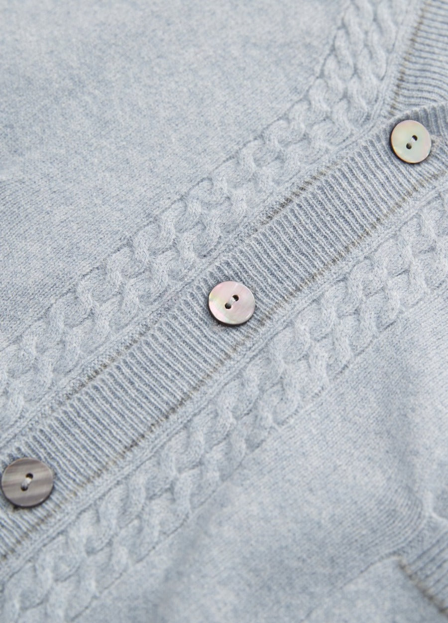 Cashmere Men's Warwick V-Neck Cardigan