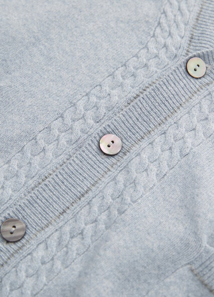 Cashmere Men's Warwick V-Neck Cardigan