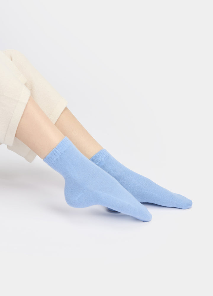 Denner cashmere Socks in Splash