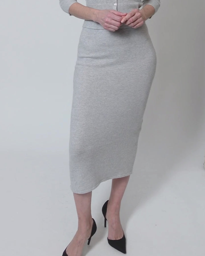 Cashmere Long Skirt (Classic Colours)